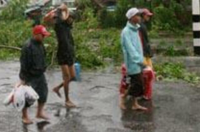 Ciklono aukų skaičius jau viršijo 22 tūkstančius