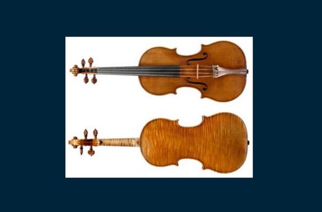 Stradivarijaus smuikas aukcione parduotas už 3,6 mln. dolerių