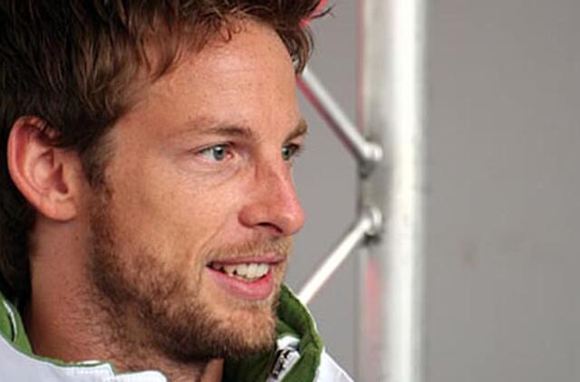 Jensonas Buttonas pratęsė sutartį su "McLaren-Mercedes" komanda