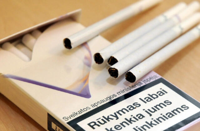 Seimas leido maksimalią cigarečių kainą spausdinti ant pakuočių