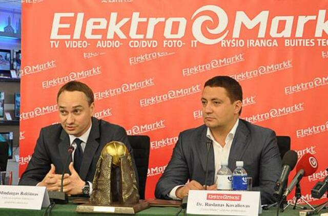 "Elektromarkt" ir toliau rems Lietuvos krepšinį
