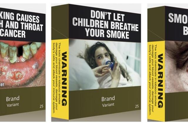 JAV teismas leido šalies tabako kompanijoms pardavinėti cigaretes be "baisiųjų nuotraukų"