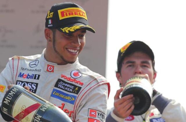 Italijos "Grand Prix" lenktynes laimėjo britas Luisas Hamiltonas