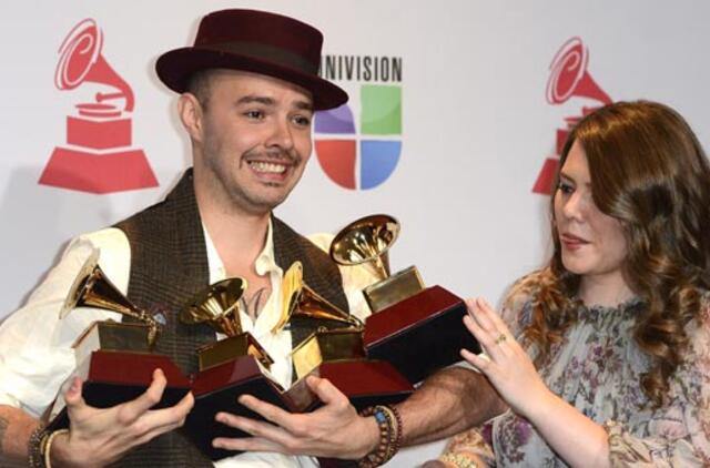 Las Vegase išdalyti "Grammy" apdovanojimai Lotynų Amerikos atlikėjams