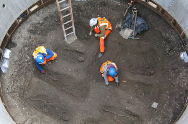 Londone atrasta masinė maro aukų kapavietė