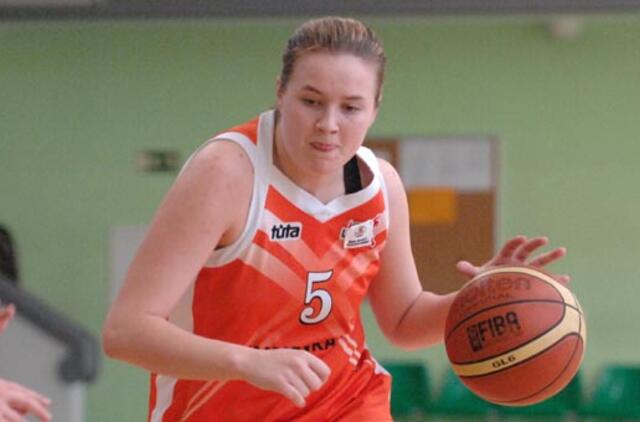 Klaipėdietė Marina Solopova papildė "Kibirkšties-Viči" krepšinio komandą