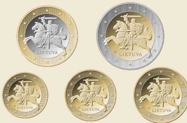 Pradedamos kaldinti lietuviškos euro monetos