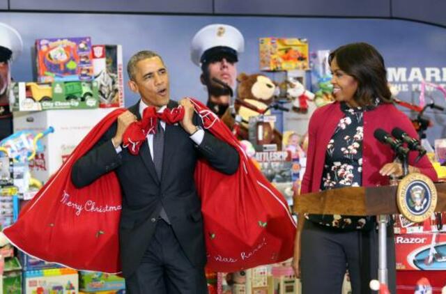 Kalėdinių dovanų pirkimas galvos skausmą kelią ir Barakui Obamai