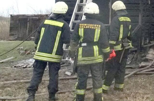 Per gaisrą Šalčininkų rajone žuvo vyras