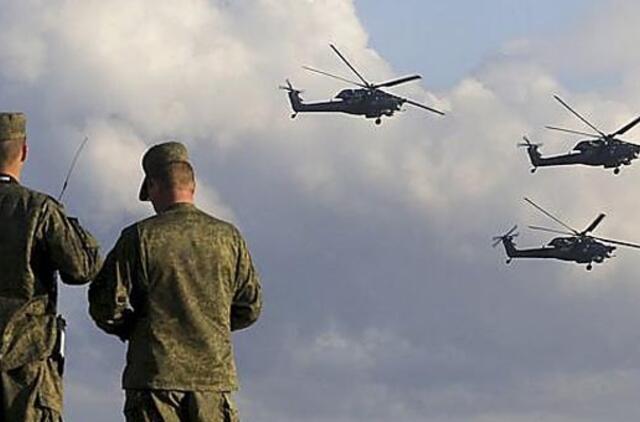 Trys rusų sraigtasparniai pažeidė Lietuvos oro erdvę