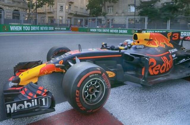 Azerbaidžano „Grand Prix“ lenktynes laimėjo australas Danielis Rikardas