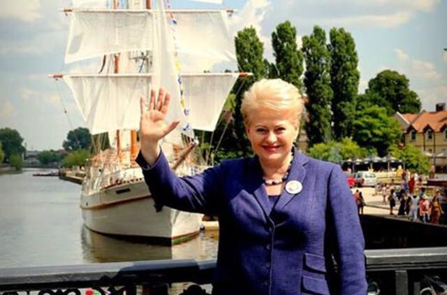 Jūros šventėje dalyvaus ir Dalia Grybauskaitė