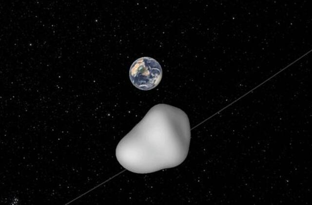 Santykinai mažu atstumu nuo Žemės praskriejo asteroidas