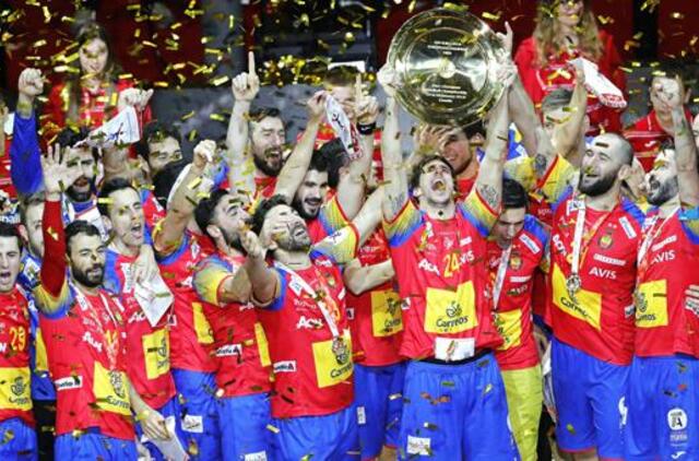 Ispanijos rankininkai pirmą kartą tapo Europos čempionais