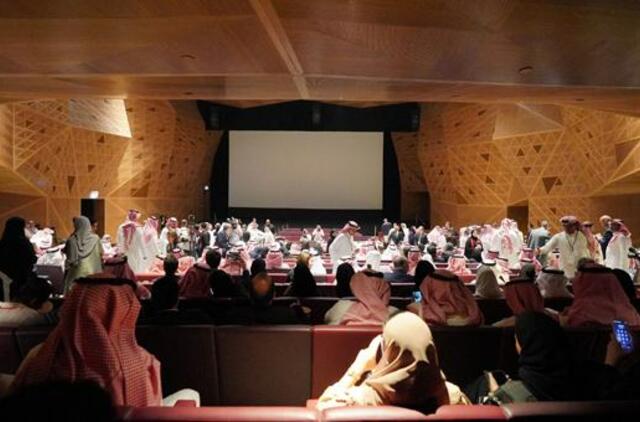 Saudo Arabijoje pirmą kartą per 35 metus buvo viešai parodytas kino filmas