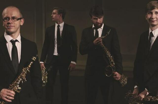„Metropolitenas ir Brodvėjus“ saksofonų tembrais