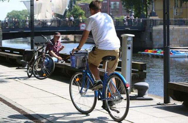 Miesto centre dviratininkai nelaukiami?