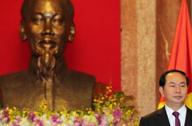 Mirė Vietnamo prezidentas Tran Dai Quangas
