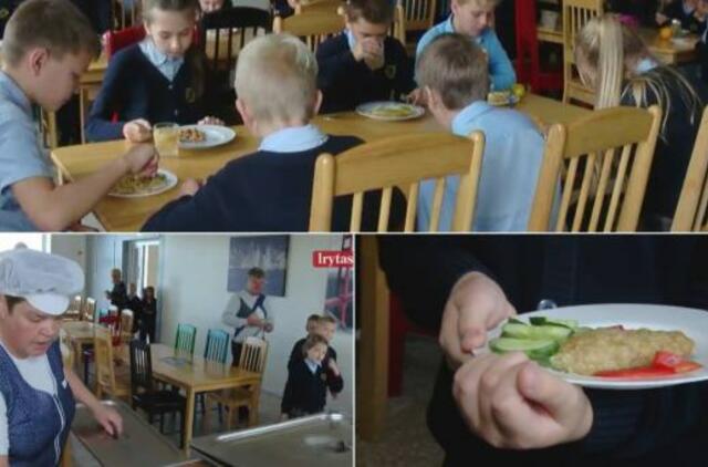 Eksperimentas: gimnazijos vaikai už 1€ valgo ką ir kiek nori