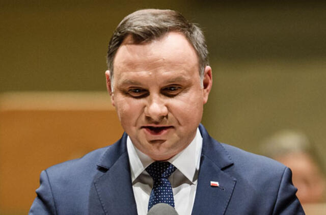Lenkijos prezidentas: nenorime būti vasalai