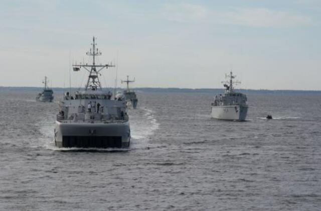 NATO laivai atvyksta į Klaipėdą