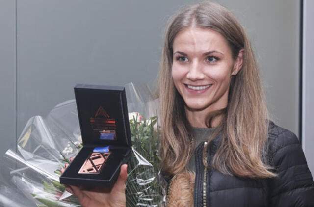 Į Lietuvą grįžo Europos bronzą iškovojusi Airinė Palšytė
