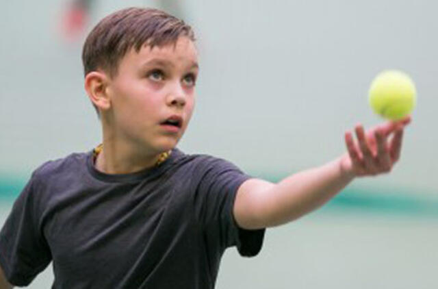 Jaunasis Klaipėdos tenisininkas triumfavo Vilniuje