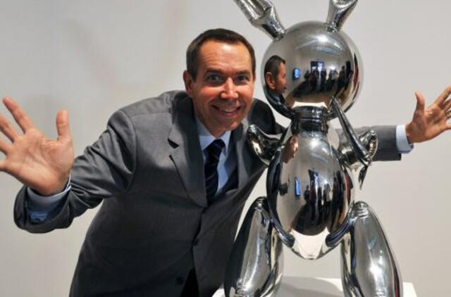 Amerikiečių menininko J. Koonso skulptūra „Triušis“ parduota už rekordinę 91,1 milijono dolerių sumą