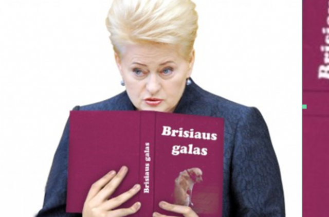 D.Grybauskaitė renkasi - Europa ar biblioteka