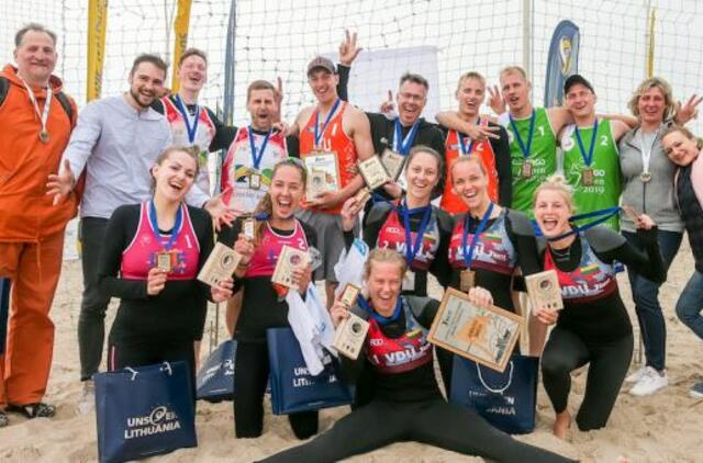 Paaiškėjo Lietuvos paplūdimio tinklinio studentų čempionai
