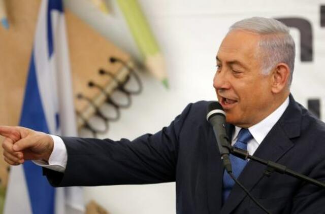 B. Netanjahu toliau žada žydų suverenitetą