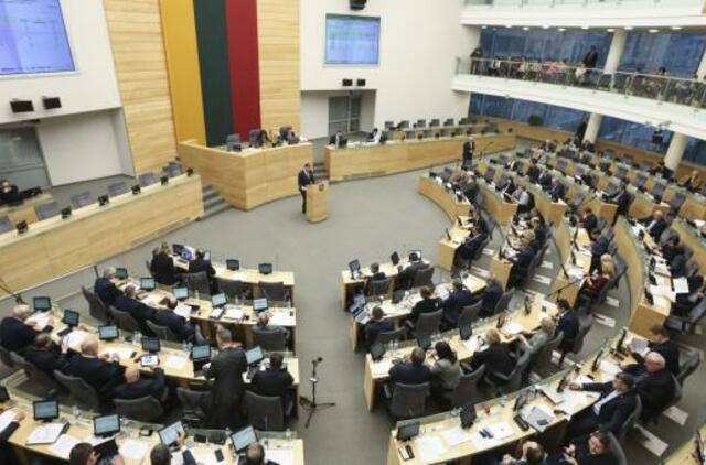 Seimas vienbalsiai pritarė „Klaipėdos paketui“