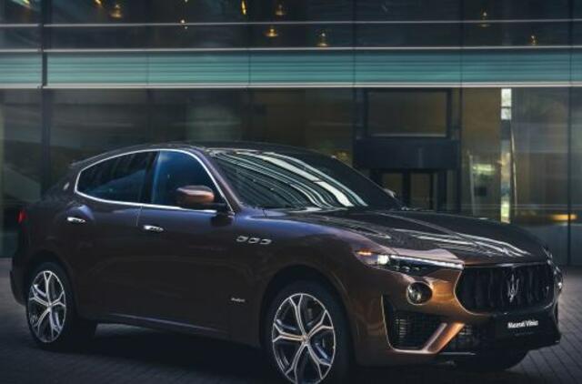 Lietuvos publikai pristatomas „Ermengildo Zegna“ meistrų ištobulintas „Maserati Levante“ visureigis