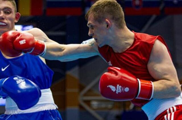 Lietuvos boksininkas E.Skurdelis pergale pradėjo olimpinį atrankos turnyrą