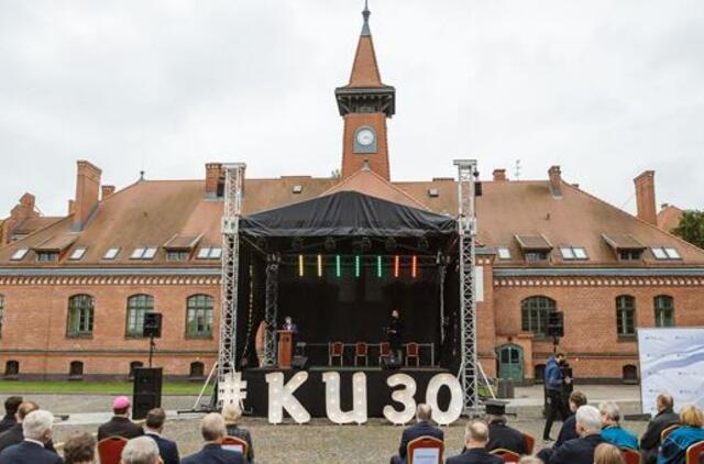 30-metį mininčiame Klaipėdos universitete prasidėjo akademiniai metai