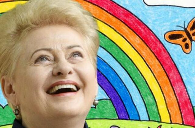 D.Grybauskaitė žengia į šviesų rytojų