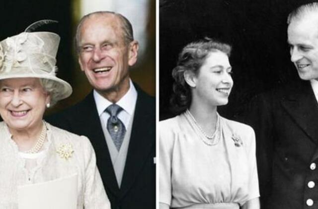 Britanijos karalienė Elizabeth II ir princas Philipas švenčia 73-iąsias vestuvių metines