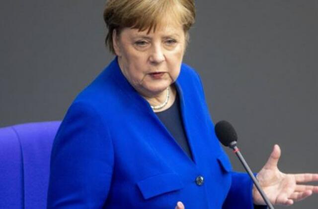A. Merkel: pandemija gali panaikinti lyčių lygybės srityje pasiektą pažangą