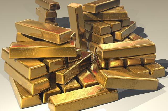 28 gramai aukso gali būti iškalti į maždaug 5 metrų plotą.