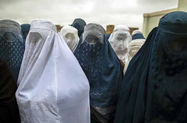 Afganistano moterys